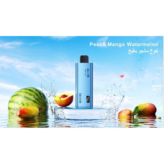 AGER سحبة سيجارة اجير 14000 شفطة 20 نيكوتين عدة نكهات استخدام مره واحد