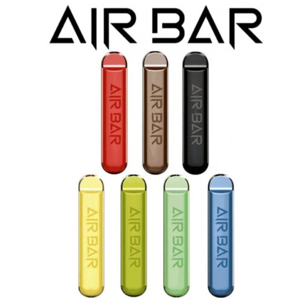 AIR BAR سحبة سيجارة اير بار 500 شفطة 45 نيكوتين عدة نكهات استخدام مره واحده