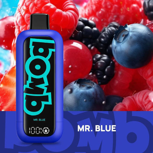 BOMB سحبة سيجارة بومب 14000 شفطة 20 نيكوتين عدة نكهات استخدام مره واحده