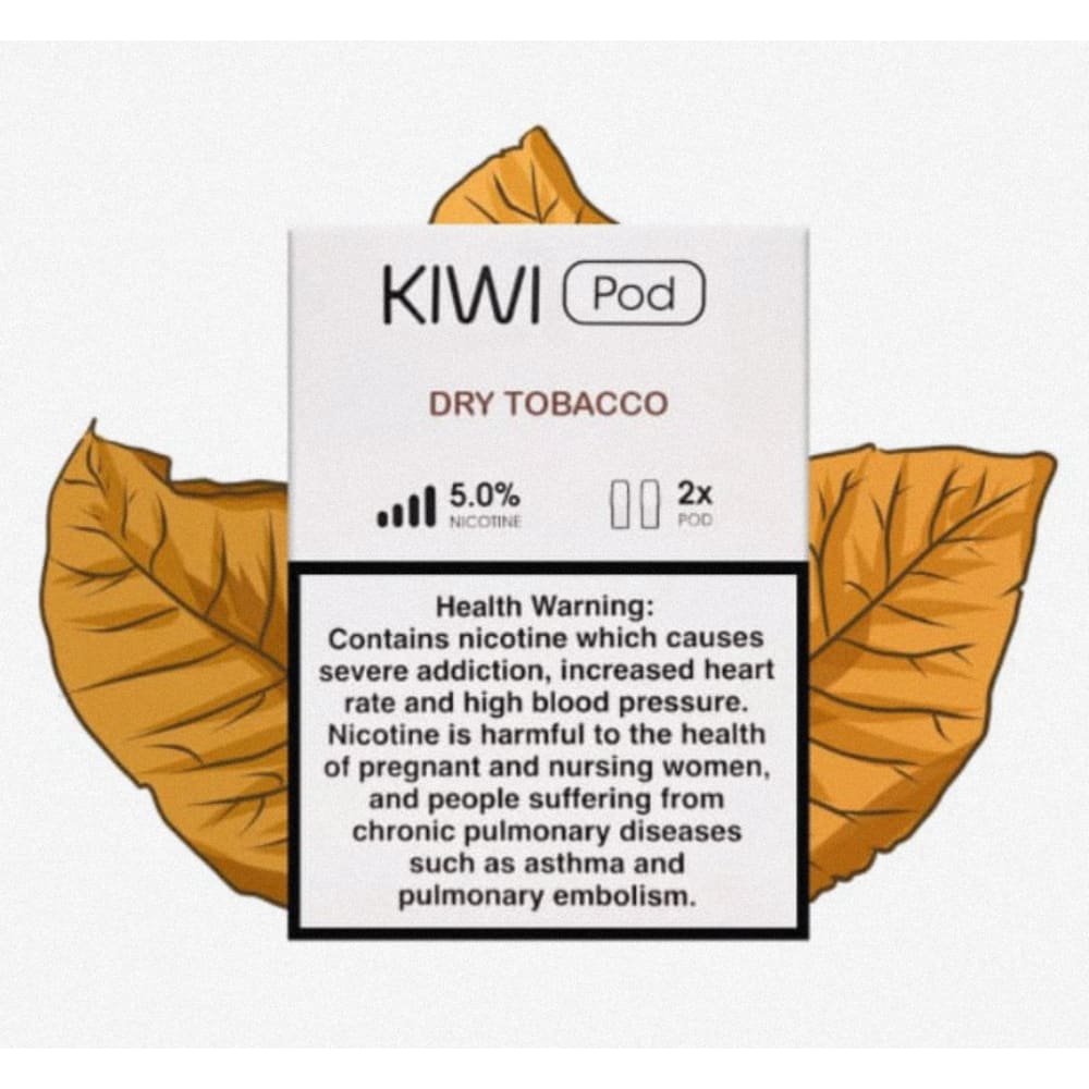 بودات كيوي مبدأة عدة نكات 50 نيكوتين KIWI مملوءة مسبقاً