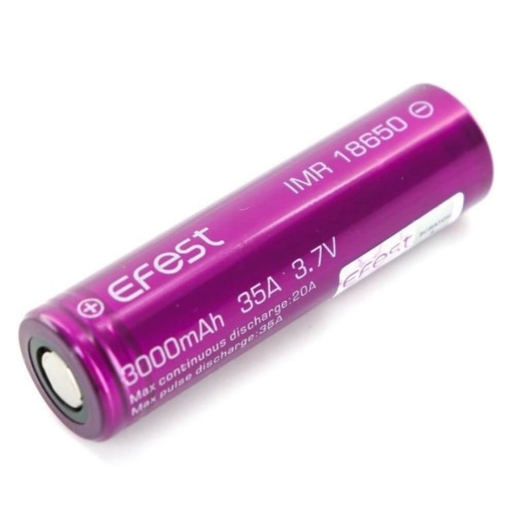 efest بطاريات ايفست 18650 للتحميلة
