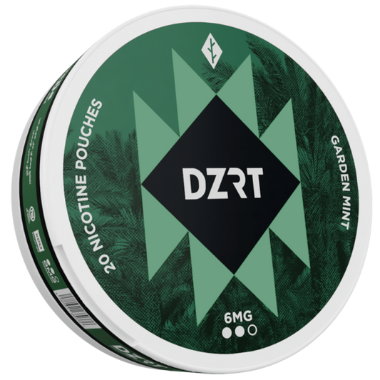 دزرت نكهة النعناع الأخضر الباردة والحلوة لطعم منعش وطازج مع كل ظرف.