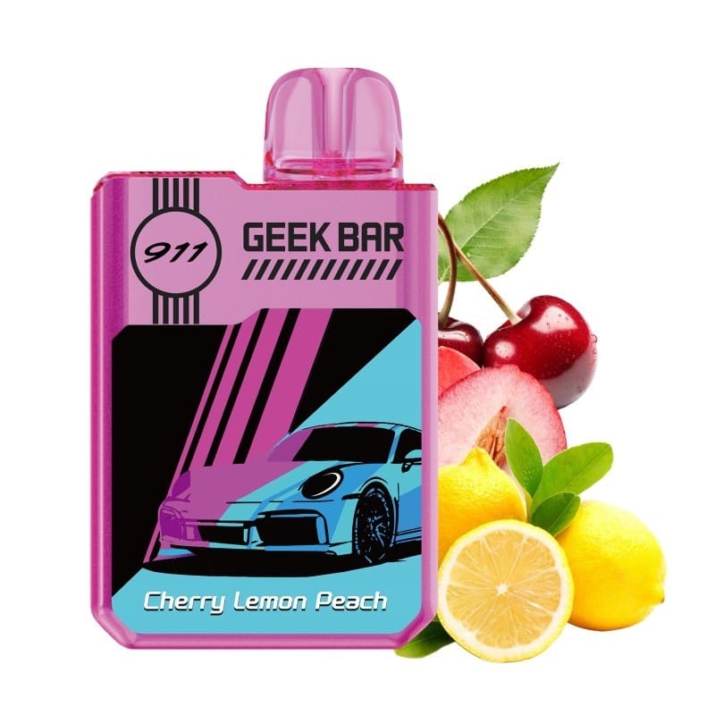 GEEK BAR 911 سحبة سيجارة جاك بار 18000 شفطة عدة نكات 50 نيكوتين استخدام مره واحده من جيك فيب