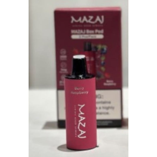 حبة واحدة استعمال بود مزاج بوكس 20 نيكوتين 3000 شفطة ( بدون جهاز ) MAZAJ BOX