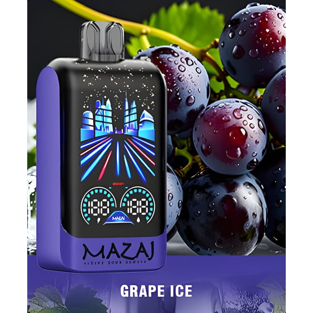 جهاز سحبة مزاج كيرف 24000 شفطة 50 نيكوتين عدة نكهات استخدام مره واحده MAZAJ CURVE