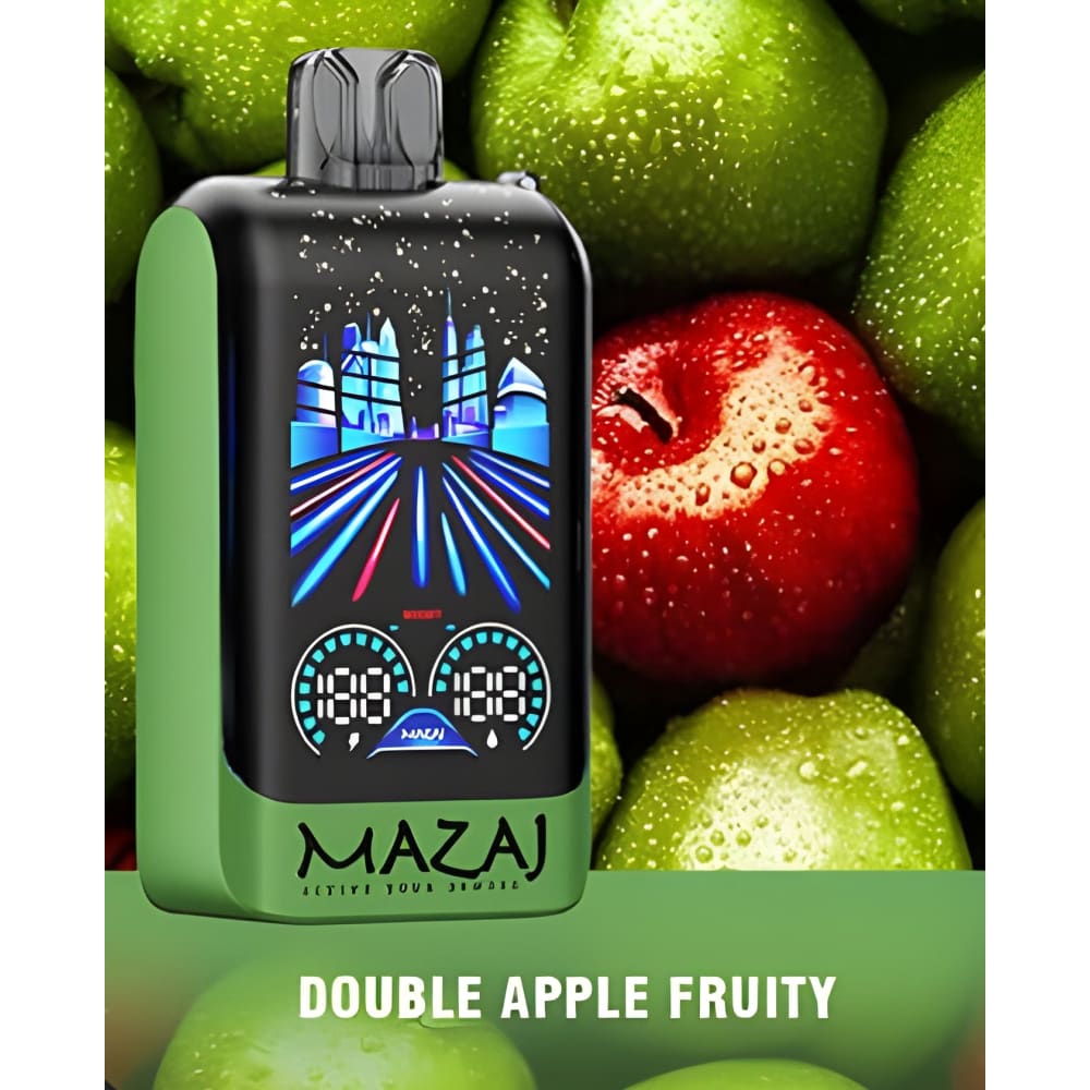 جهاز سحبة مزاج كيرف 24000 شفطة 50 نيكوتين عدة نكهات استخدام مره واحده MAZAJ CURVE