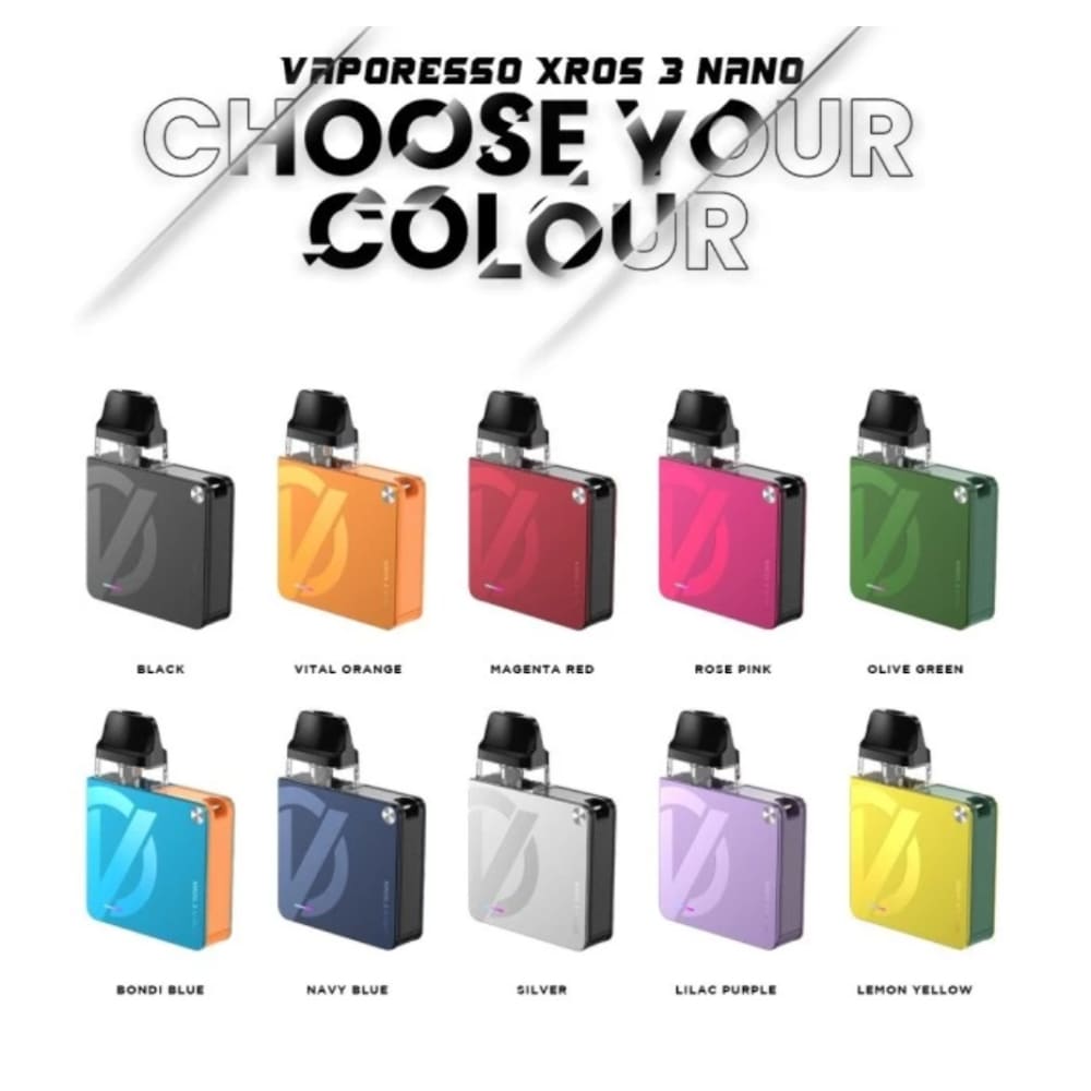 جهاز سحبة وشيشة اكس روز نانو 3 من فيبريسو XROS NANO 3 vaporesso