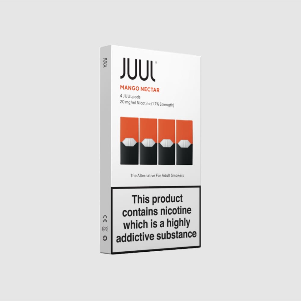 JUUL بودات سحبة جول نكهة نكتار المانجو