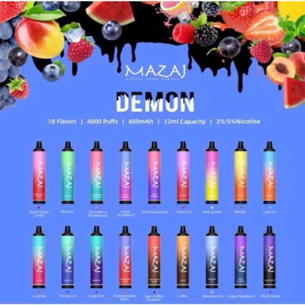 مزاجه سحبة سيجارة مزاج ديمون 5000 شفطة50 نيكوتين عدة نكات استخدام مره واحده