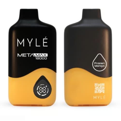 MYLE META MAXX سحبة سيجارة مايلي ميتا ماكس 18000 شفطة 20 نيكوتين عدة نكهات استخدام مره واحده