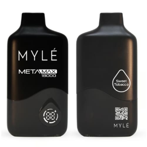 MYLE META MAXX سحبة سيجارة مايلي ميتا ماكس 18000 شفطة 20 نيكوتين عدة نكهات استخدام مره واحده