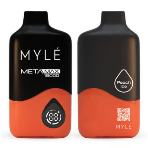 MYLE META MAXX سحبة سيجارة مايلي ميتا ماكس 18000 شفطة 20 نيكوتين عدة نكهات استخدام مره واحده