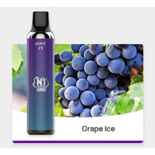 N1 سحبة سيجارة نمبر ون 3000 شفطة 50 نيكوتين عدة نكهات استخدام مره واحده