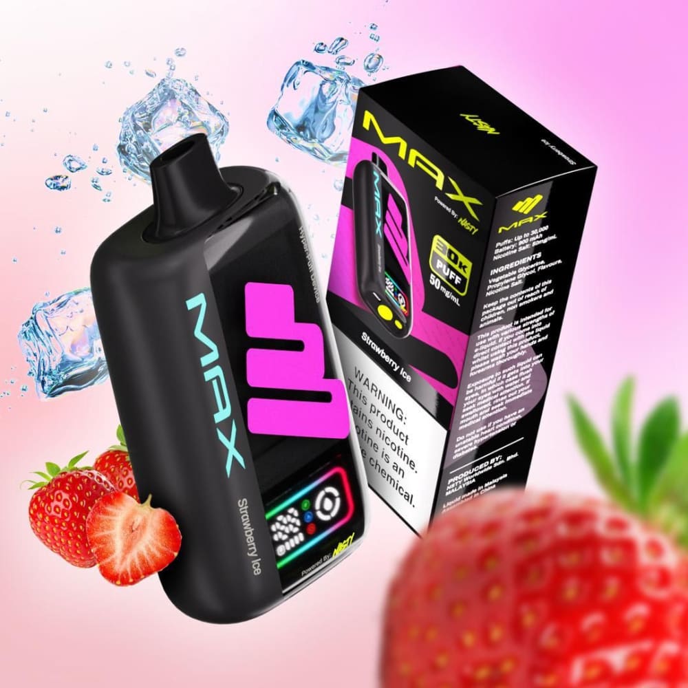 NASTY MAX 30000 سحبة سيجارة ناستي ماكس 30000 شفطة 50 نيكوتين استخدام مره واحده