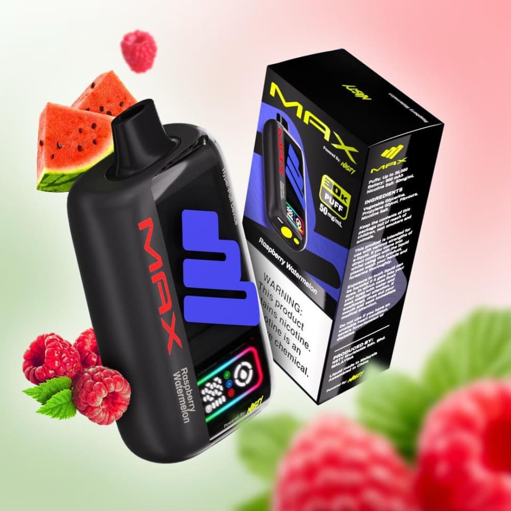 NASTY MAX 30000 سحبة سيجارة ناستي ماكس 30000 شفطة 50 نيكوتين استخدام مره واحده