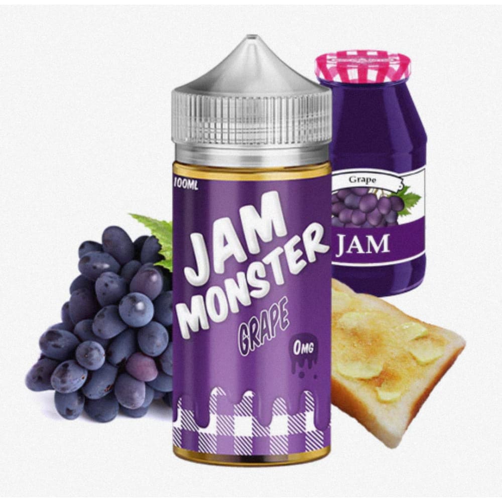 نكهة فيب جام مونستر مربى عنب 100 مل JAM MONSTER