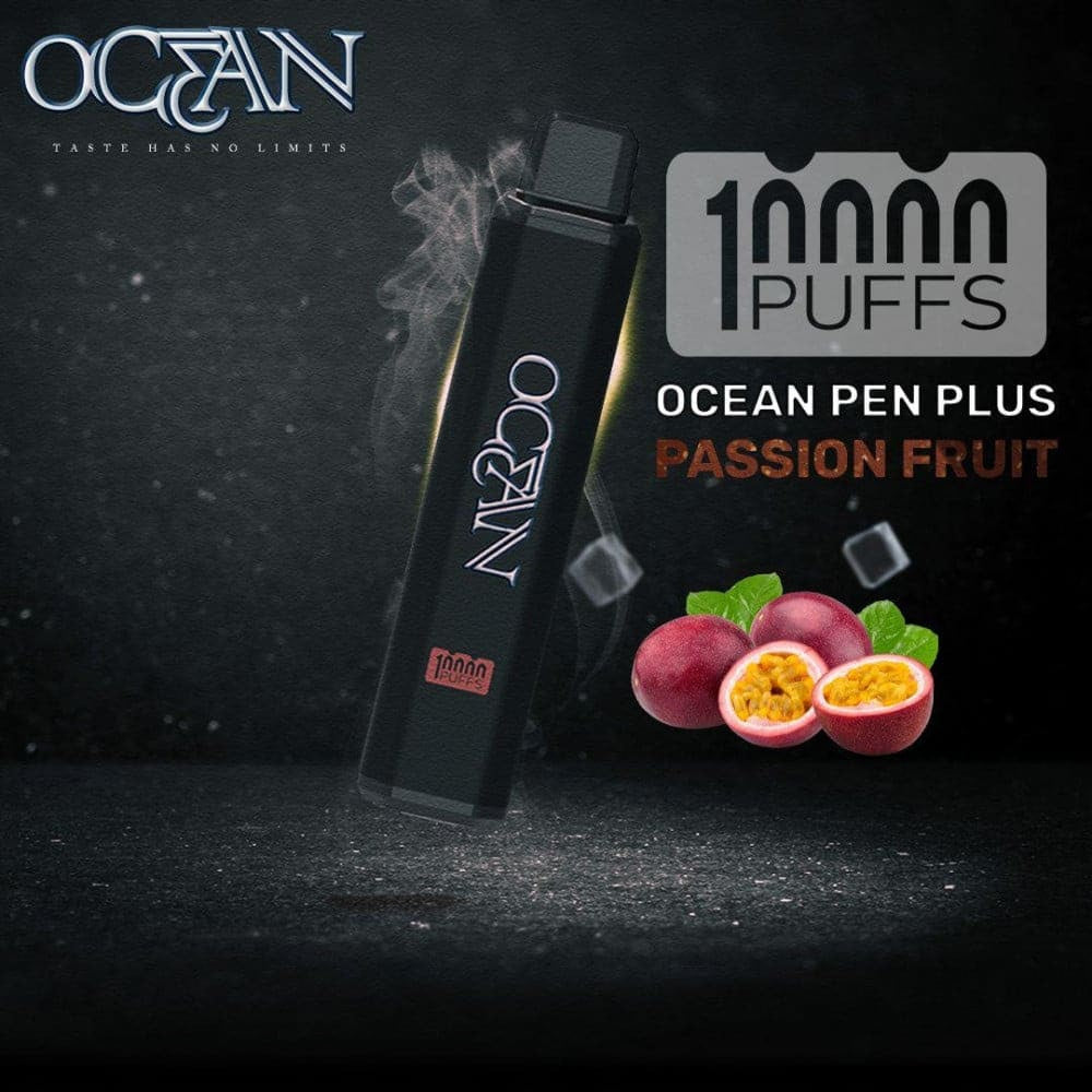 OCEAN سحبة سيجارة اوشن 10000 شفطة 20 نيكوتين عدة نكهات استخدام مره واحده عدة نكهات