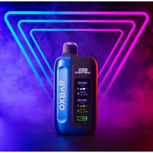 OXBAR OXVA سحبة سيجارة اوكسبار 30000 شفطة 50 نيكوتين عدة نكهات استخدام مره واحد