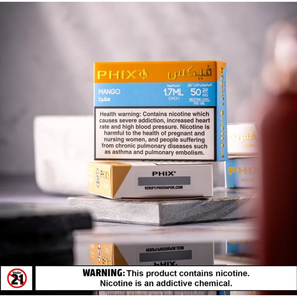 phix بودات فكس نكهة مانجو