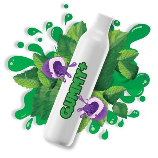 سحبة سيجارة قمي بلس 2200 شفطة 20 نيكوتين عدة نكهات استخدام مره واحده من GUMMY