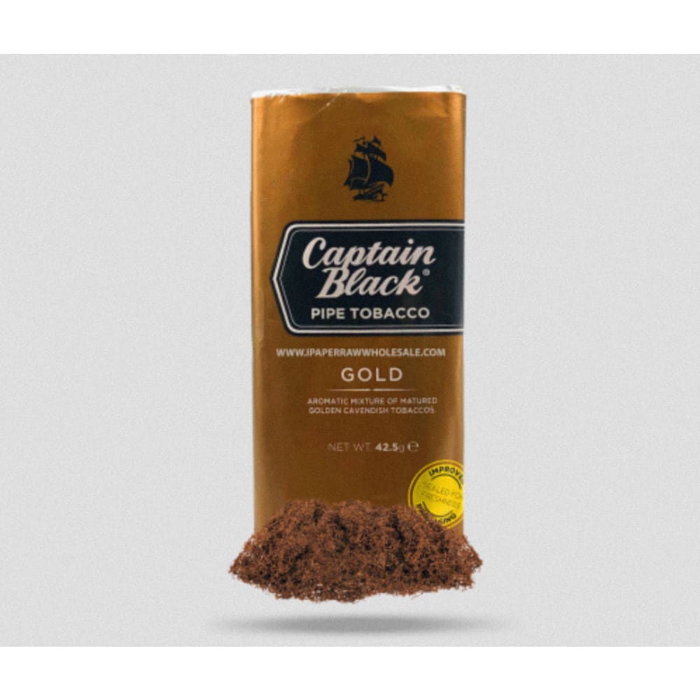 تبغ غليون بايب كابتن بلاك قولد 42.5 جرام CAPTAIN BLACK