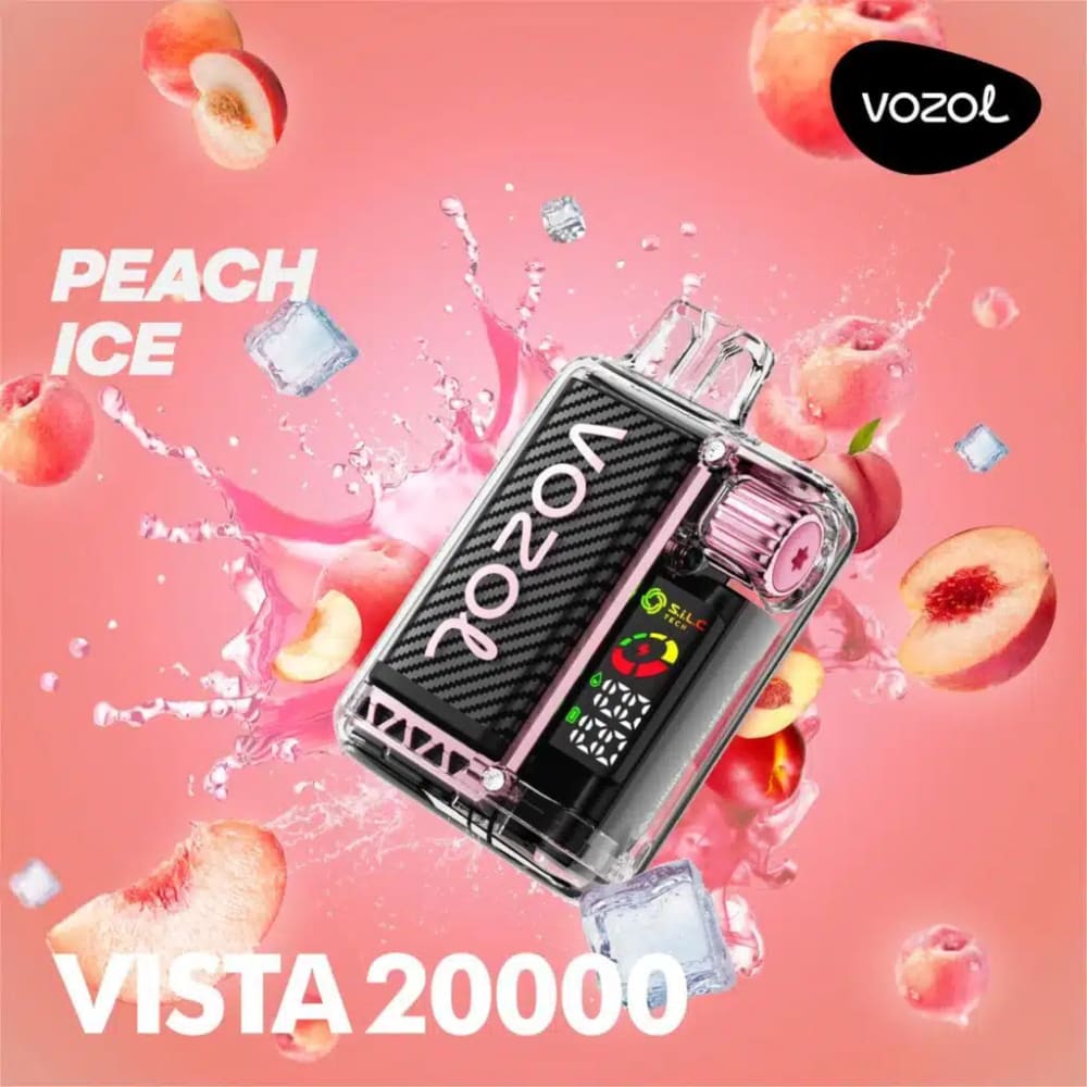 VOZOL سحبة سيجارة فوزول فيستا 20000 شفطة عدة نكات 50 نيكوتين استخدام مره واحده