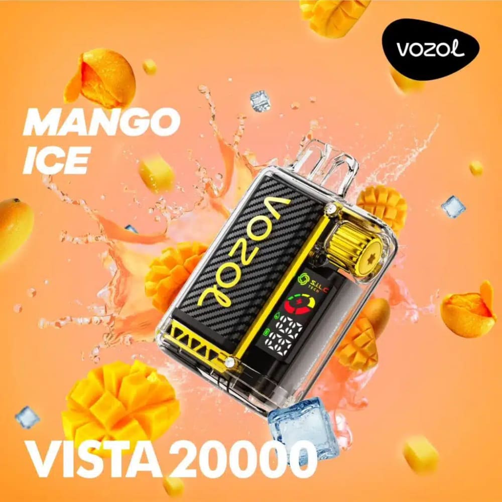 VOZOL سحبة سيجارة فوزول فيستا 20000 شفطة عدة نكات 50 نيكوتين استخدام مره واحده