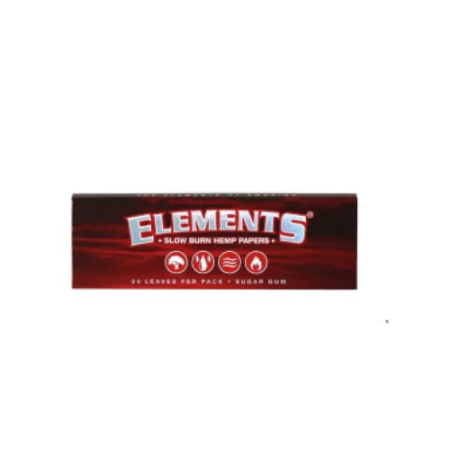 ورق لف احمر اليمنتس ELEMENTS RED 1 1/4