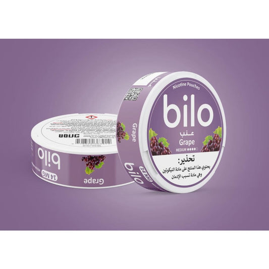 (14 نيكوتين) اظرف نيكوتين بيلو عدة نكهات Bilo