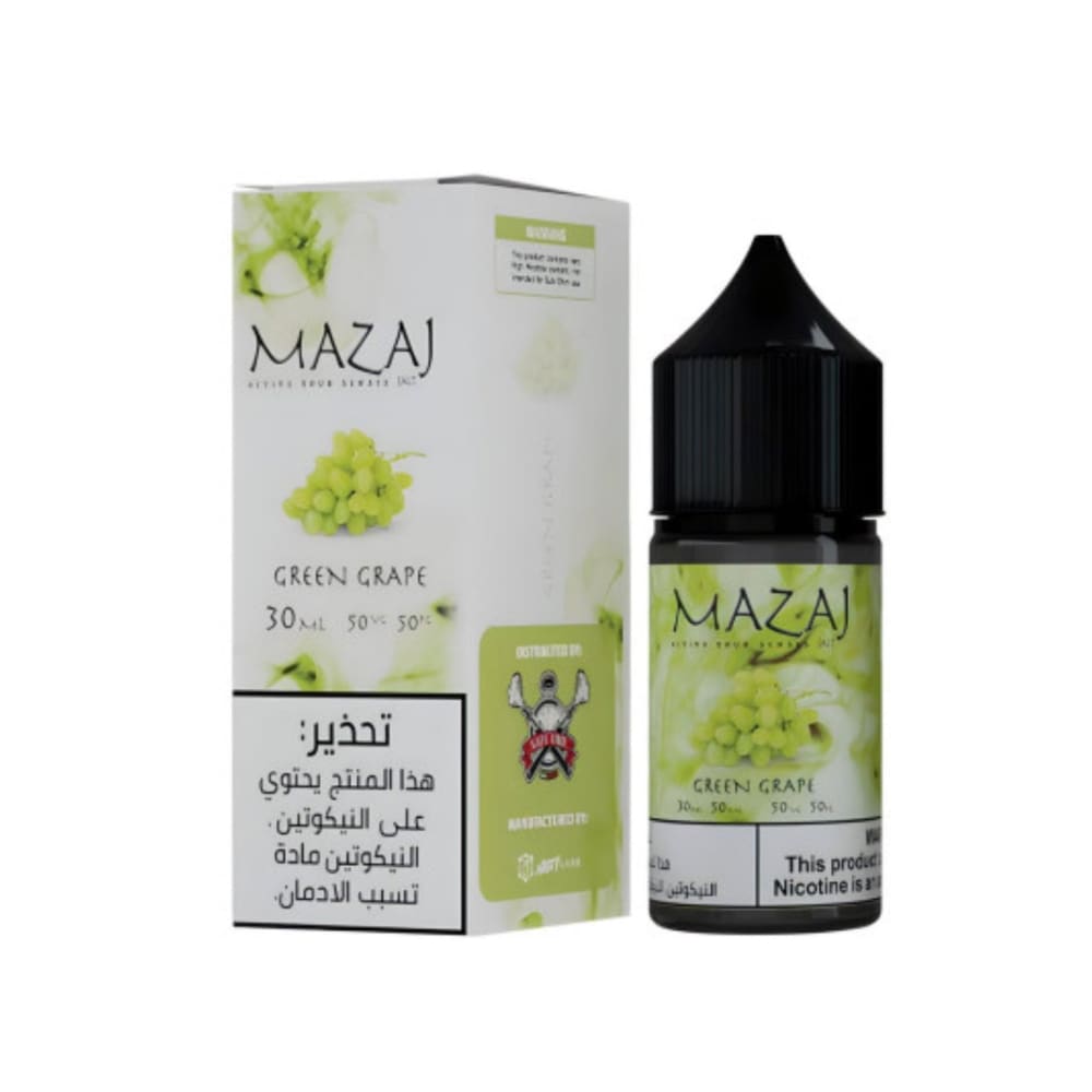 نكهة مزاج عنب اخضر سولت نيكوتين
