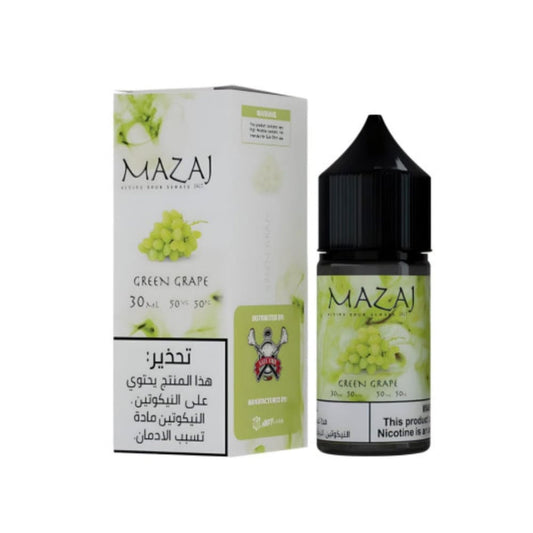 نكهة مزاج عنب اخضر سولت نيكوتين