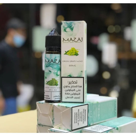 نكهة فيب مزاج عنب اخضر نعناع