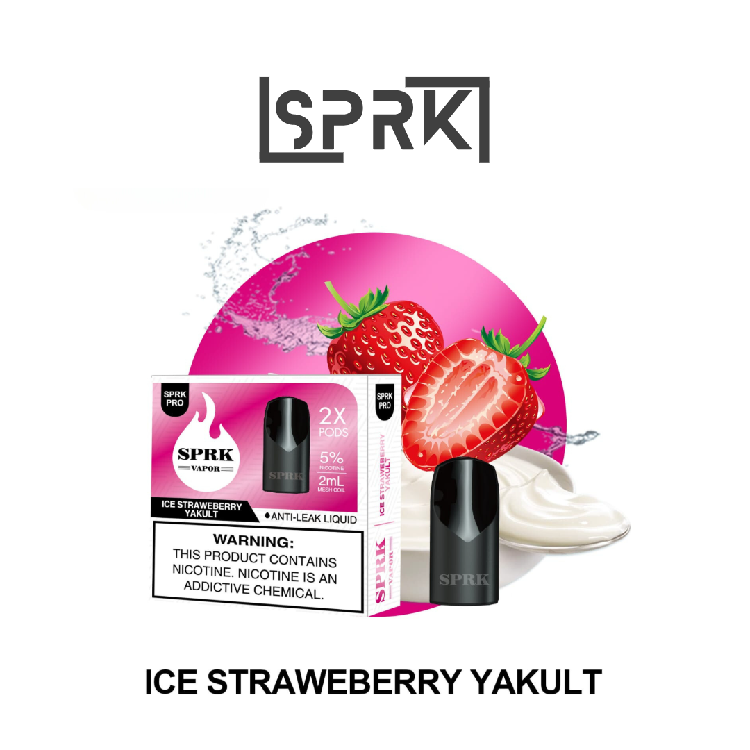 SPRK PRO بودات سبارك مايلي برو عدة نكهات 50 نيكوتين