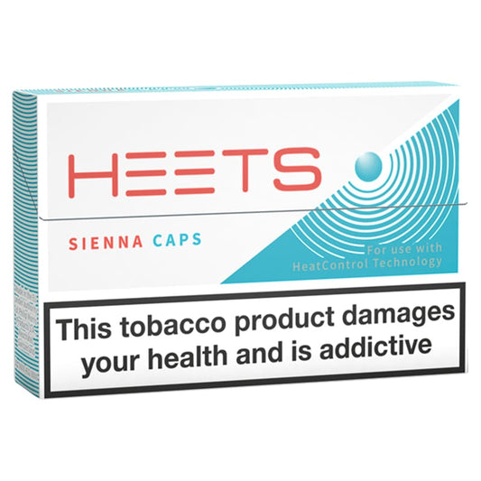 ايكوس هيتس مستورد سيينا كابس IQOS HEETS SIENNA CAPS SELECTION