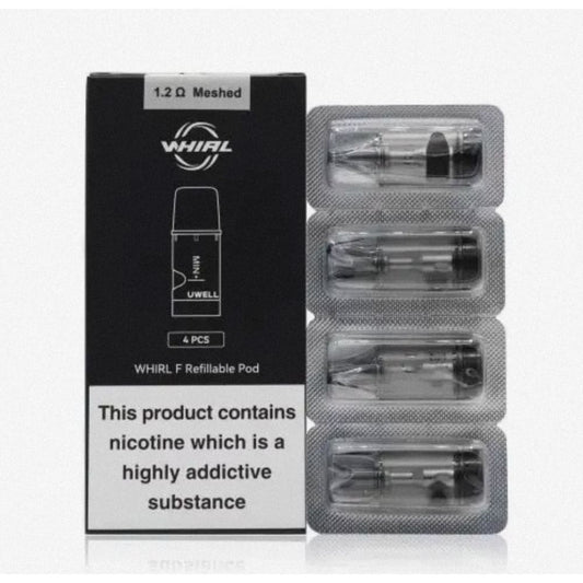 بودات جهاز ويرل اف بود من يو ويل UWELL WHIRL F POD
