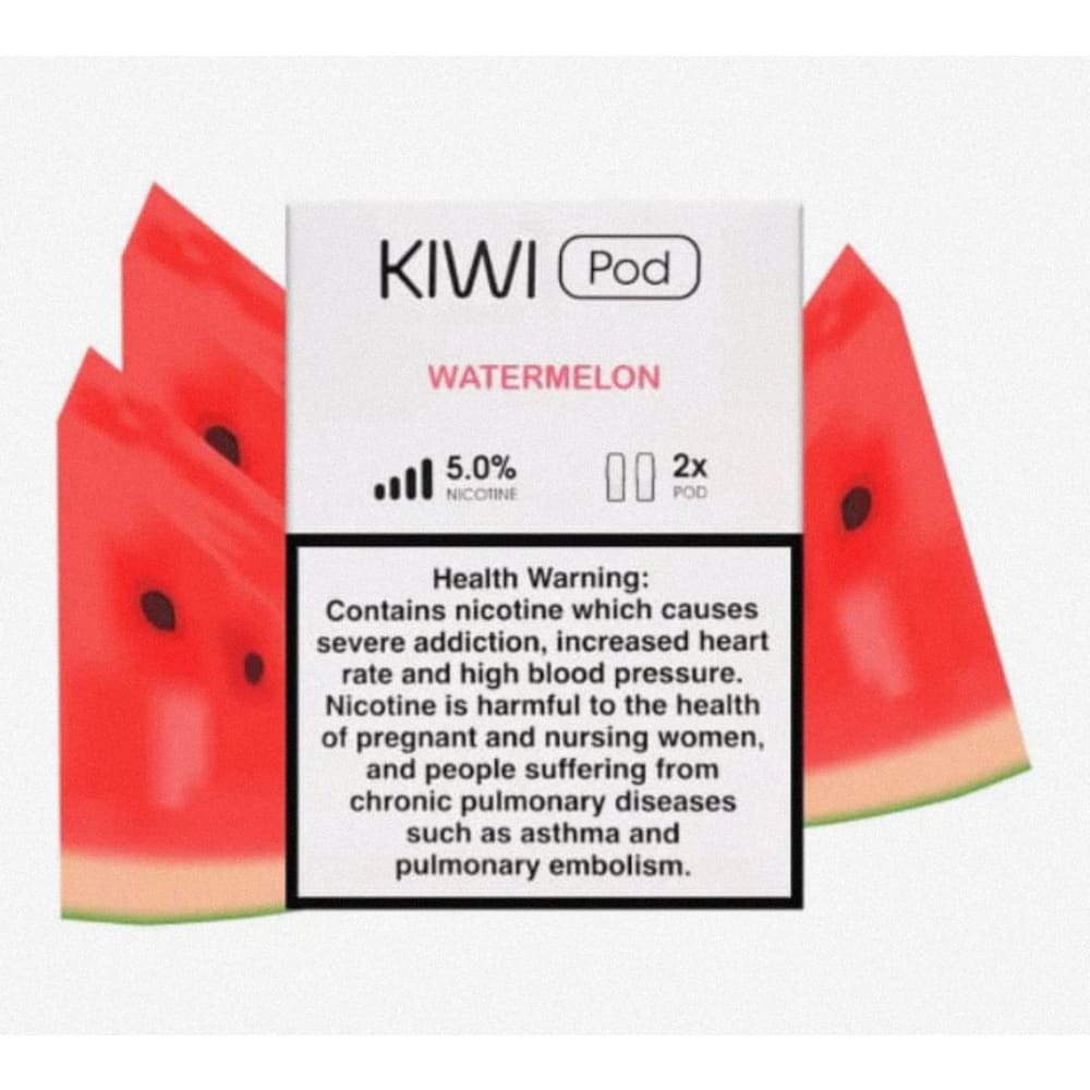 بودات كيوي مبدأة عدة نكات 50 نيكوتين KIWI مملوءة مسبقاً