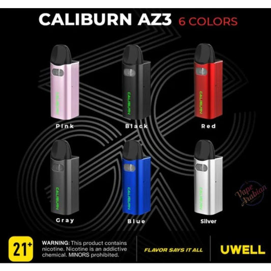 CALIBURN AZ3 جهاز سحب وشيشة كاليبرن اي زد 3 من يو ويل
