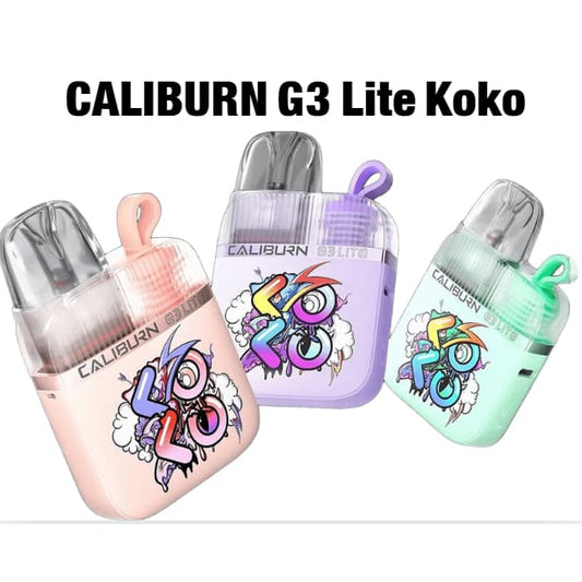 CALIBURN G3 Lite Koko جهاز سحبة وشيشة كاليبرن جي 3 لايت كوكو من يو ويل