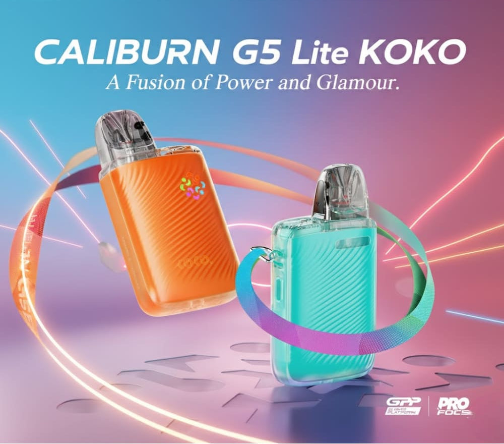 CALIBURN G5 Lite Koko جهاز سحبة وشيشة كاليبرن جي 5 لايت كوكو من يو ويل