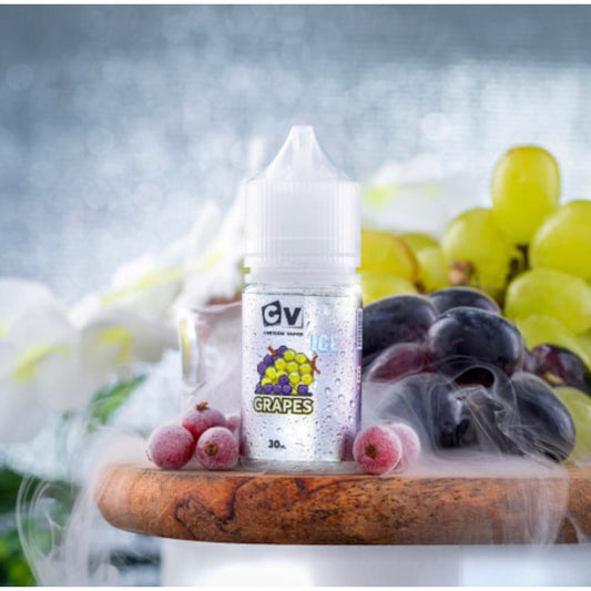 CV نكهة عنب ايس سولت نيكوتين من سي