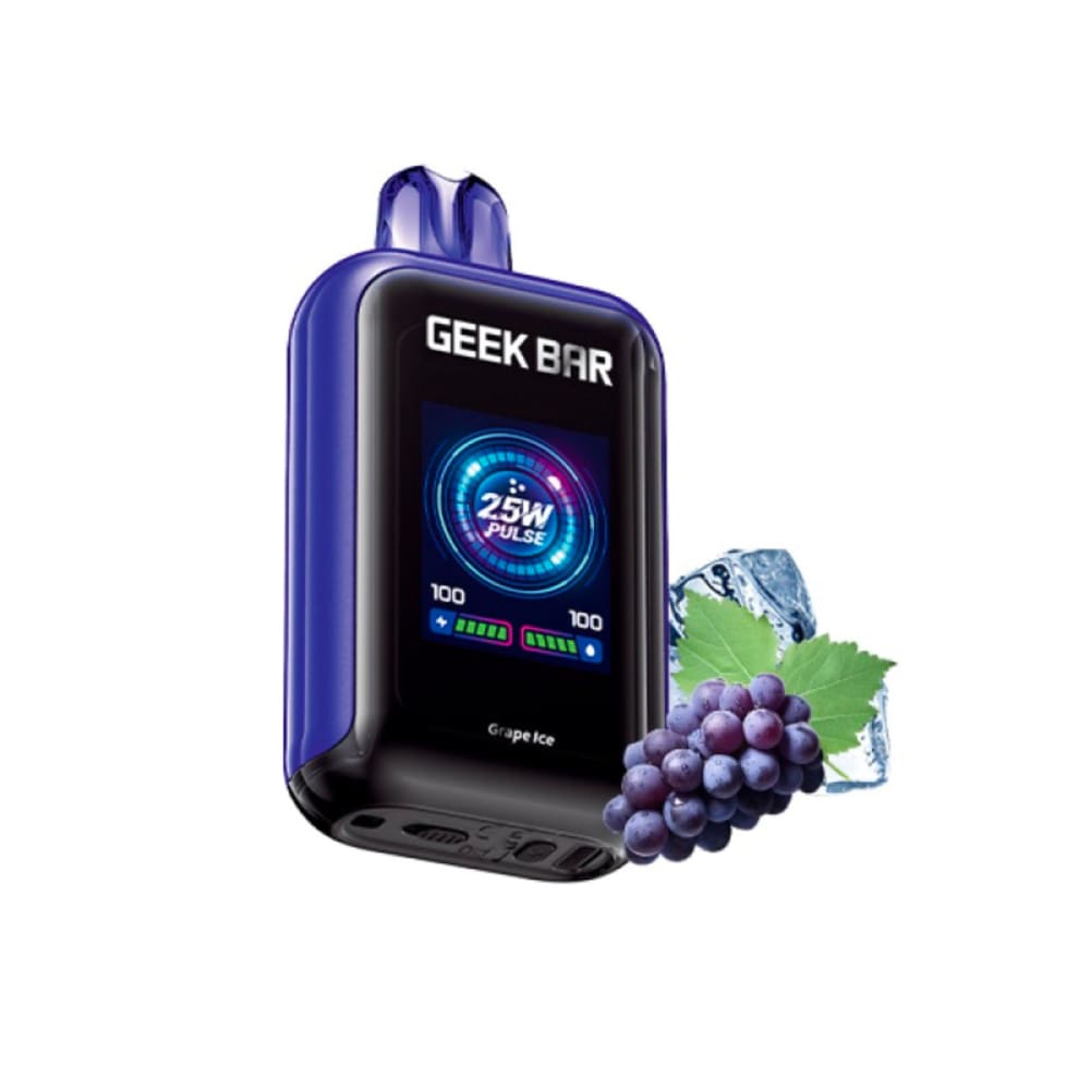 GEEK BAR سحبة سيجارة جيك بار 23000 شفطة عدة نكهات 50 نيكوتين استخدام مره واحده من جيك فيب