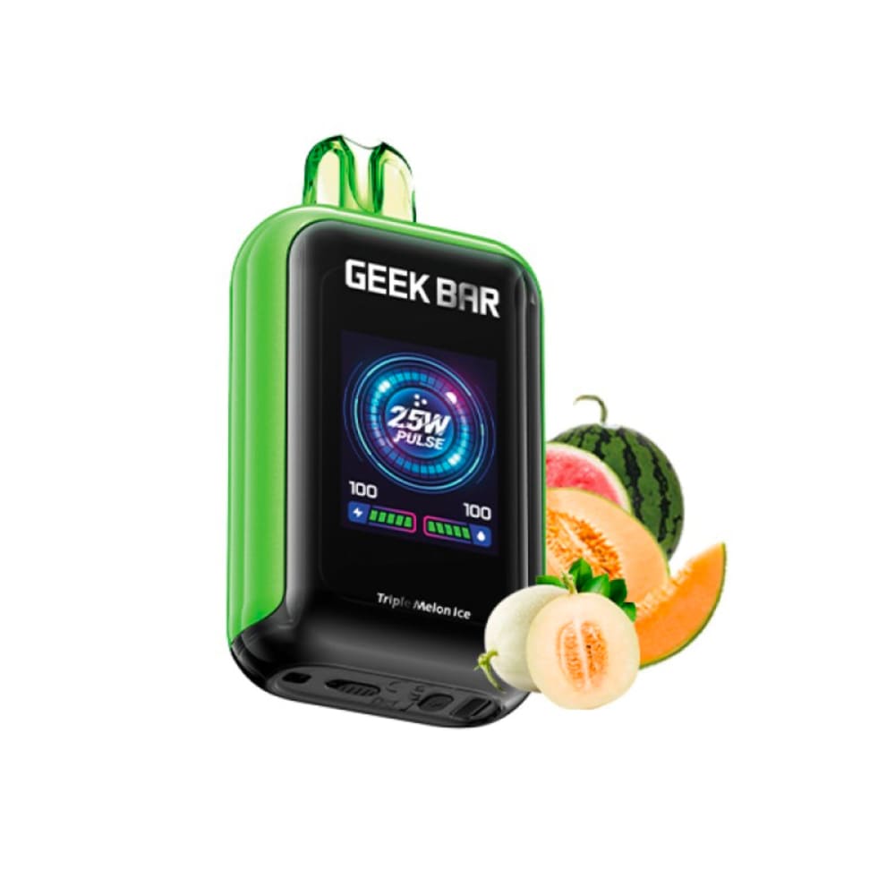 GEEK BAR سحبة سيجارة جيك بار 23000 شفطة عدة نكهات 50 نيكوتين استخدام مره واحده من جيك فيب