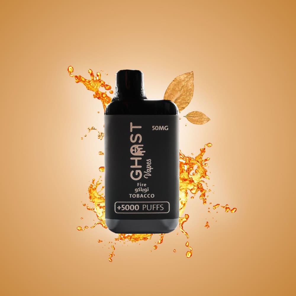 ghost vape سحبة سيجارة قوست فيب 5000 شفطة 20 نيكوتين عدة نكهات استخدام مره واحده