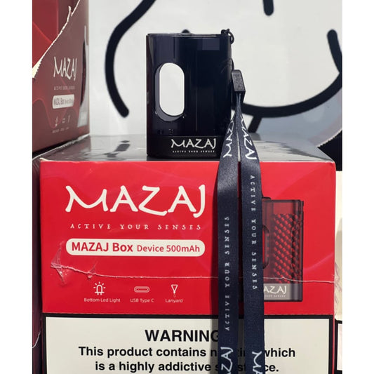 جهاز بطارية مزاج بوكس بدون بودات استخدام mazaj box