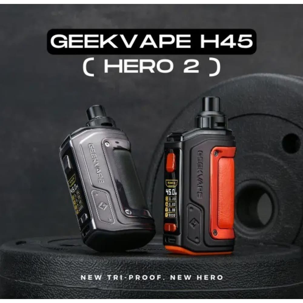 جهاز سحبة و شيشة اتش 45 من جيك فيب H45 geek vape