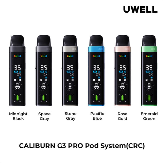 جهاز سحبة و شيشة كاليبرن جي 3 برو caliburn g3 pro pod من يو ويل