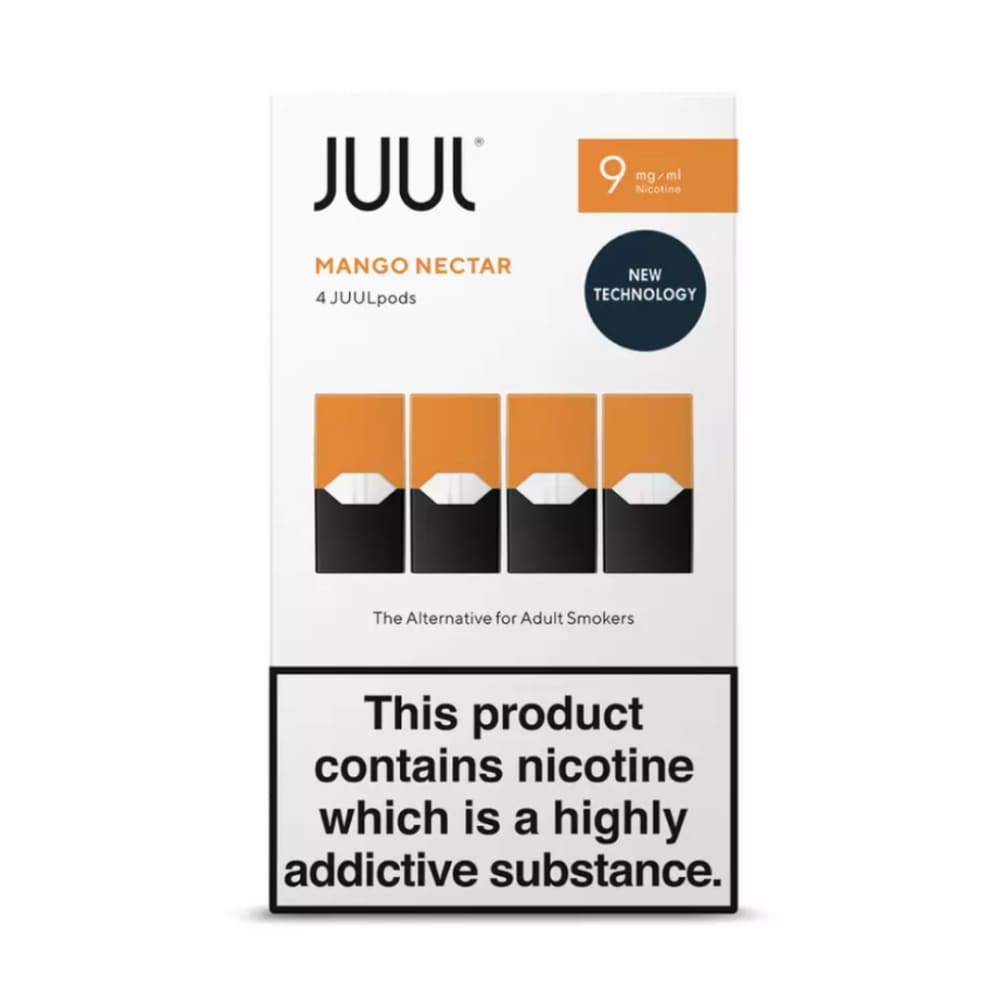JUUL بودات سحبة جول نكهة نكتار المانجو