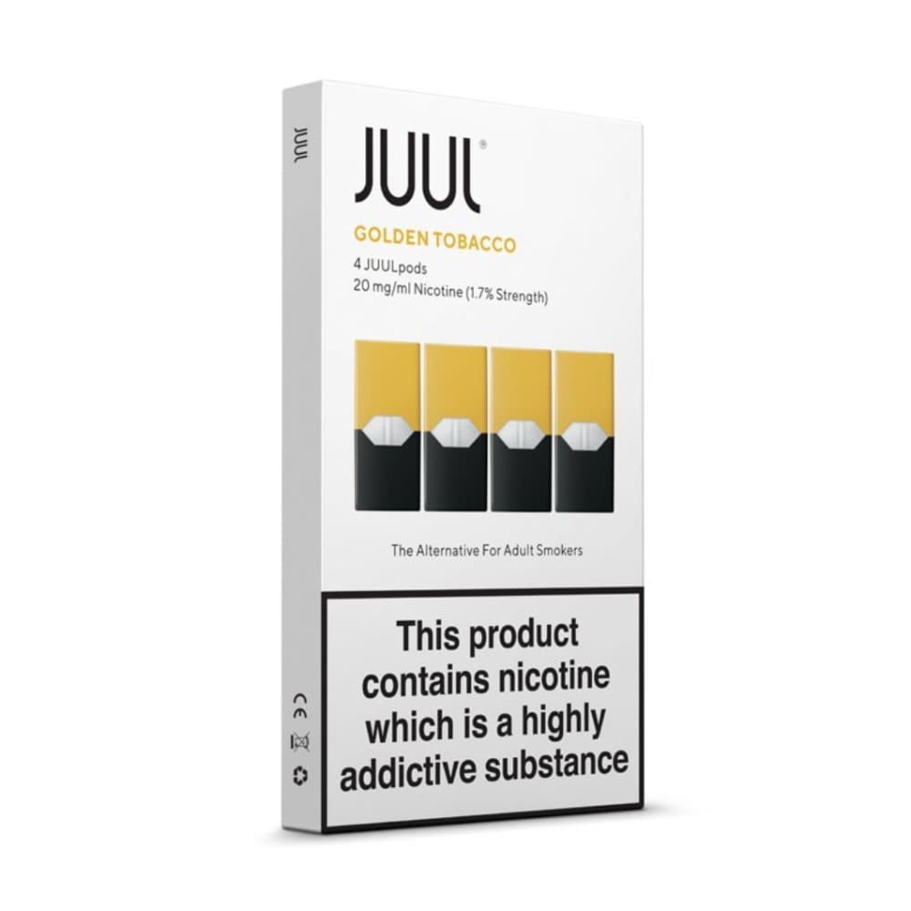 JUUL بودات سحبة جول نكهة توباكو الذهبي