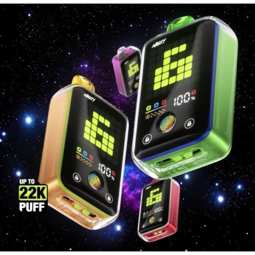 NASTY BAR 22000 سحبة سيجارة ناستي بار 22000 شفطة 50 نيكوتين استخدام مره واحده