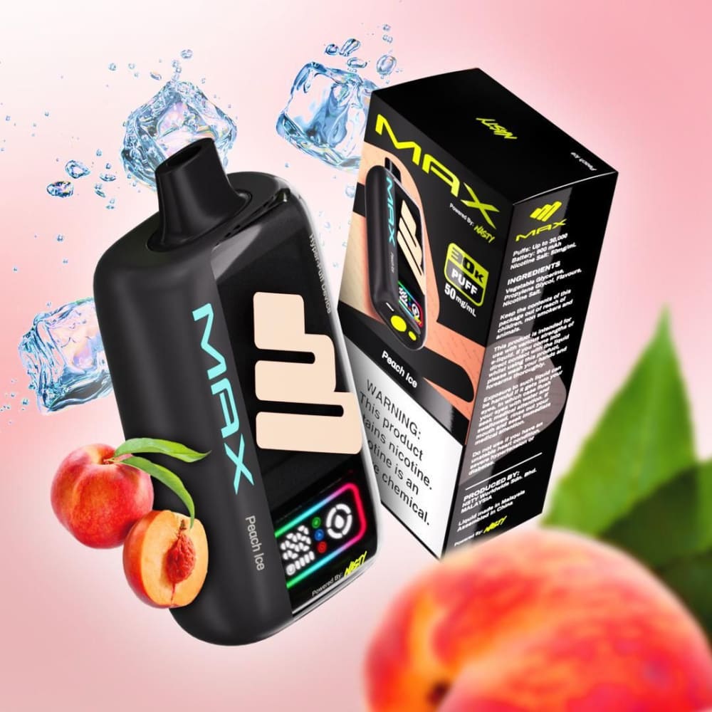 NASTY MAX سحبة سيجارة ناستي ماكس 30000 شفطة 50 نيكوتين